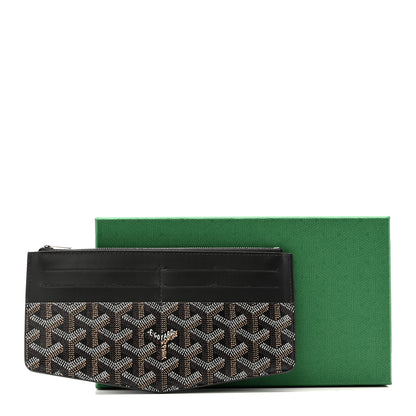 Goyard Goyardine Insert Louise Wallet Black 8 of 8