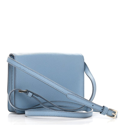 Prada Saffiano Lux Crossbody Bag Astrale 3 of 11