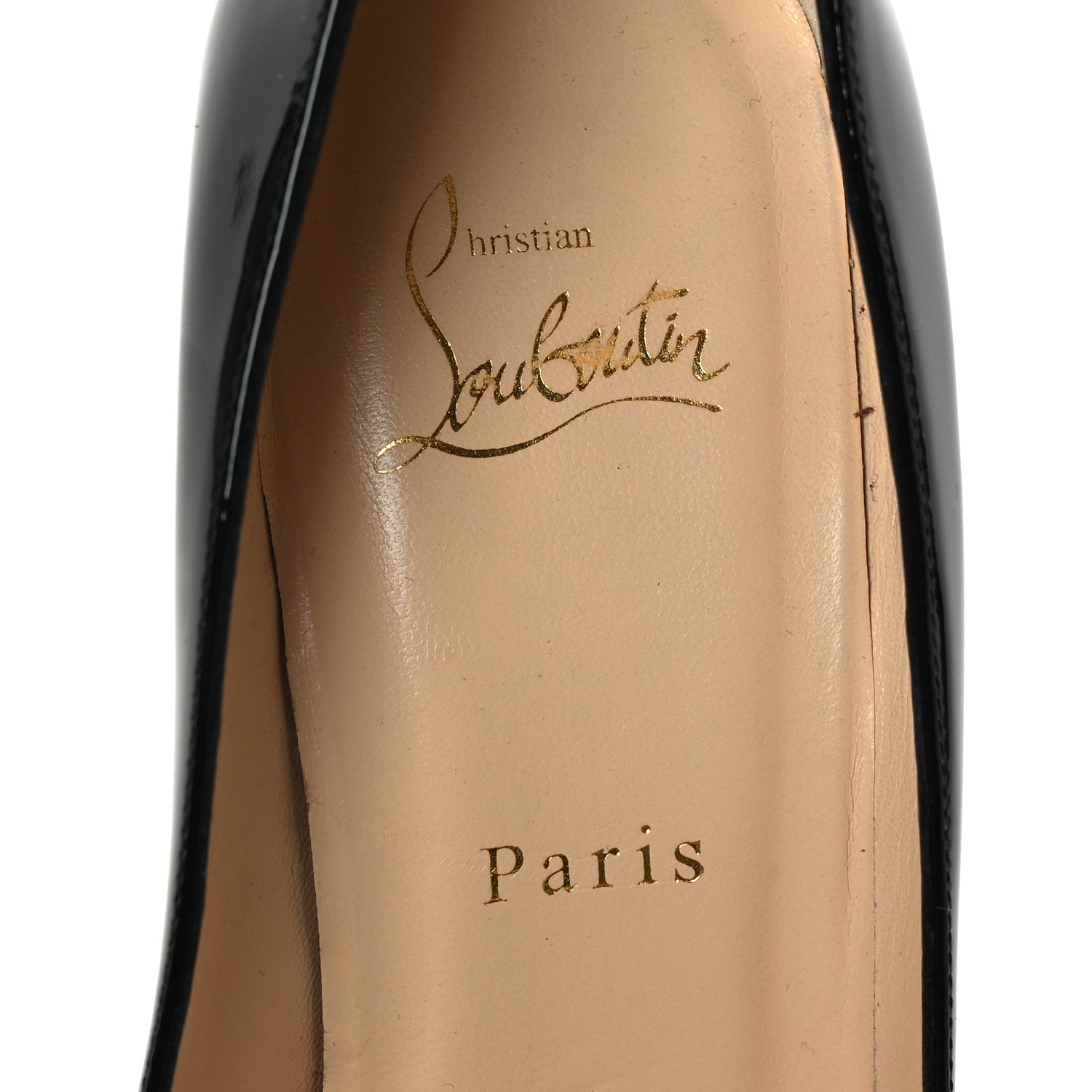 Christian Louboutin Patent Bianca 140 Pumps 39 Black 7 of 9