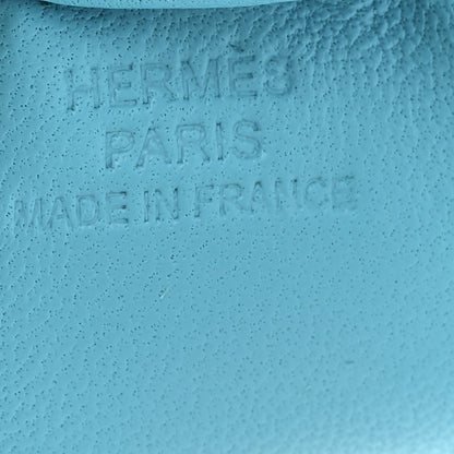 Hermes Milo Lambskin Grigri Rodeo Horse Bag Charm PM Bleu Azteque 4 of 4