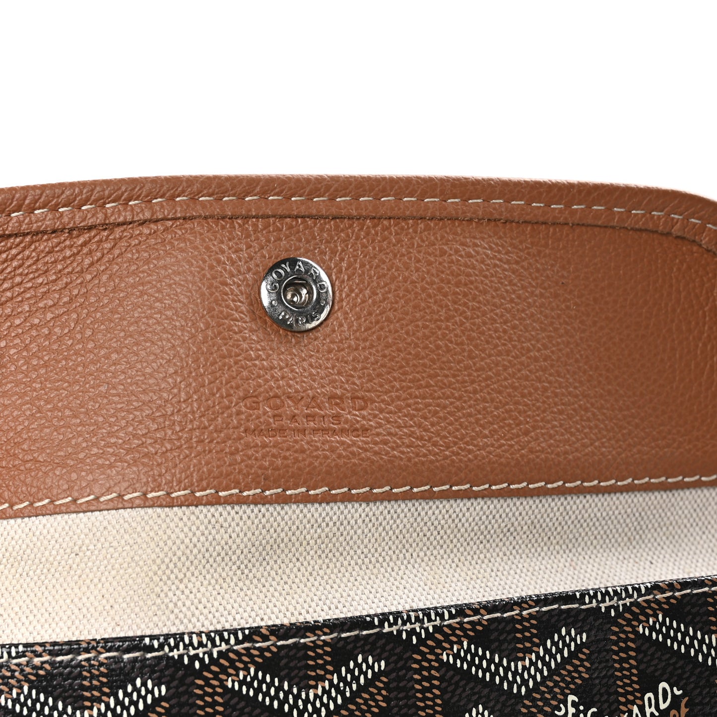 Goyardine Saint Louis PM Black Gold