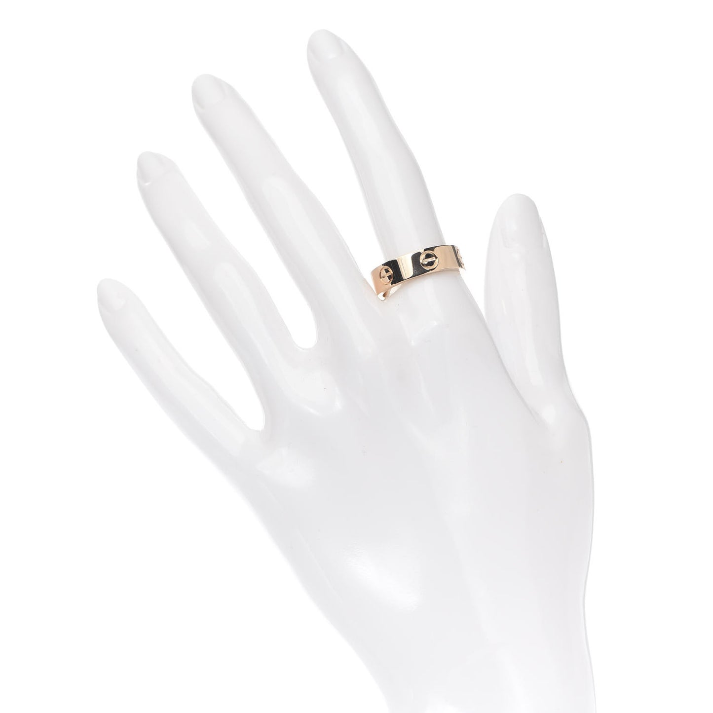 18K Pink Gold 5.5mm LOVE Ring 55 7.25