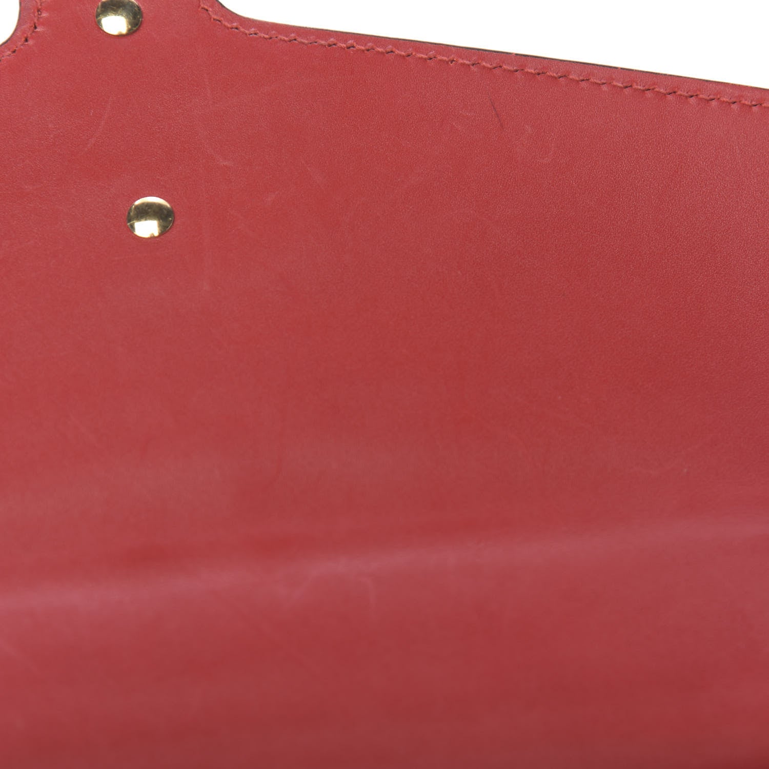 Gucci Calfskin Small Sylvie Shoulder Bag Hibiscus Red 16 of 17