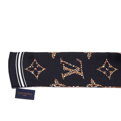 Louis Vuitton Silk Monogram Giant Jungle Bandeau Black 3 of 3