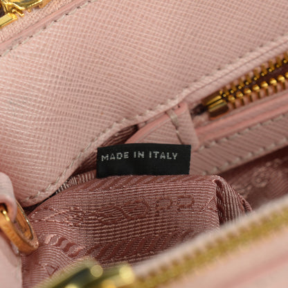 Prada Saffiano Medium Galleria Double Zip Tote Orchidea 8 of 15