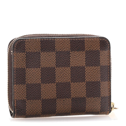 Louis Vuitton Damier Ebene Zippy Coin Purse 3 of 12