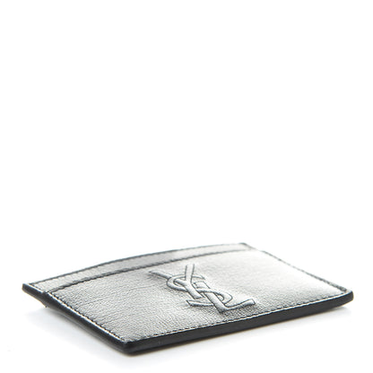 Saint Laurent Textured Calfskin Belle De Jour Card Case Black 4 of 8