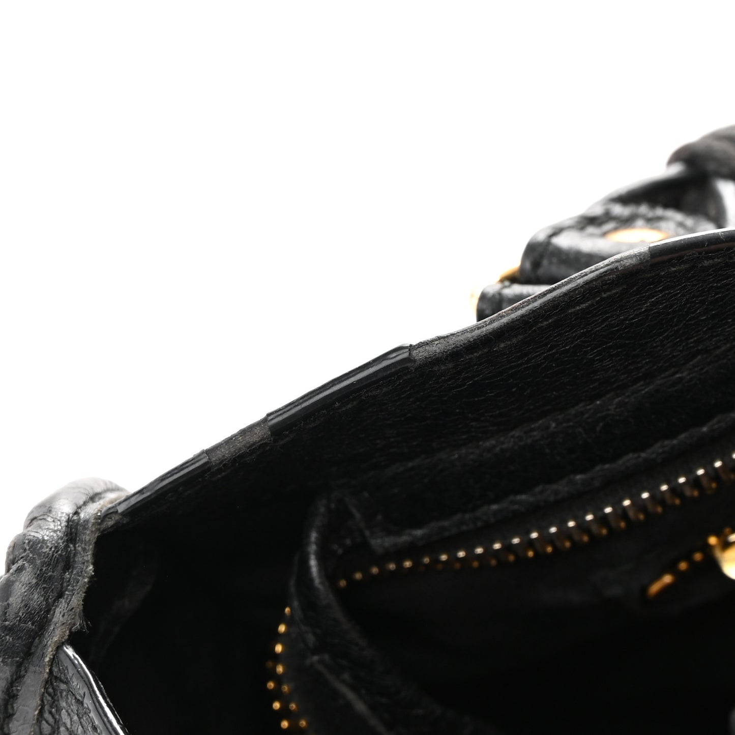 Agneau Giant 12 Gold Hardware Mini City Black