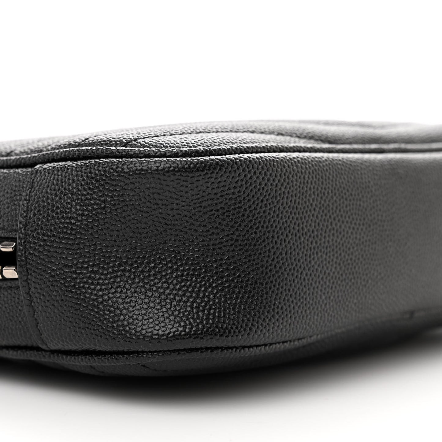 Grain De Poudre Matelasse Monogram Mini Lou Camera Bag Black