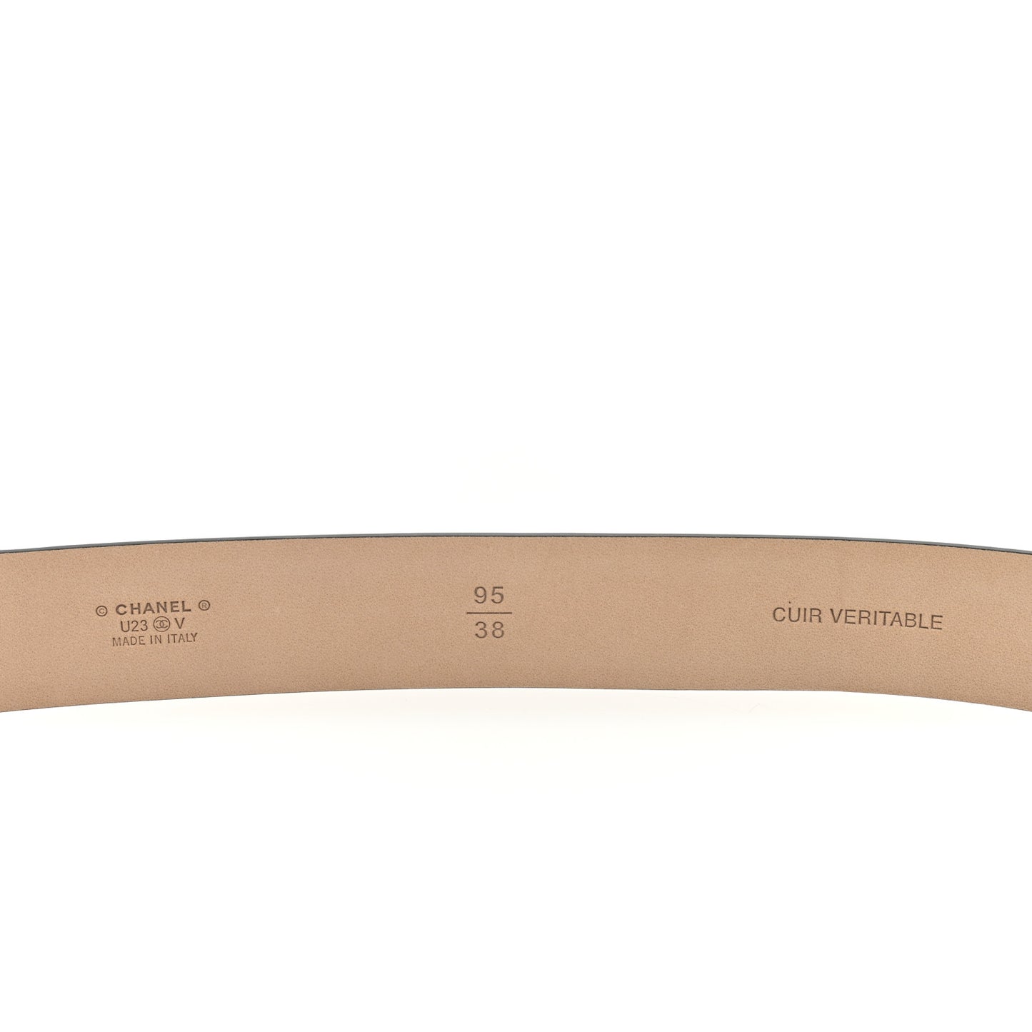 Calfskin Belt 95 38 Black