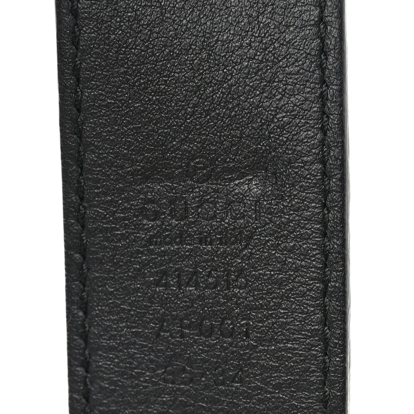 Calfskin Double G 30mm Belt 85 34 Black