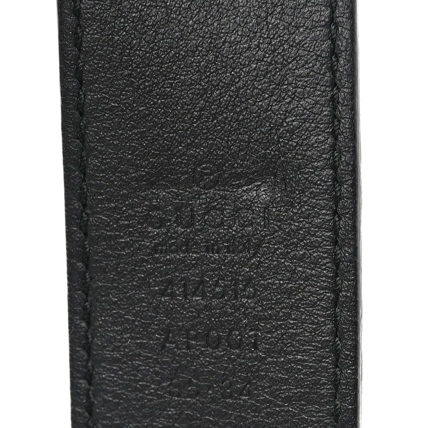 Gucci Calfskin Double G 30mm Belt 85 34 Black 3 of 5