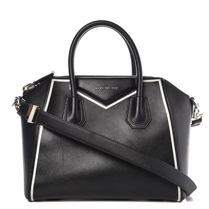 Givenchy Calfskin Small Contrasted Frame Antigona Black 1 of 16