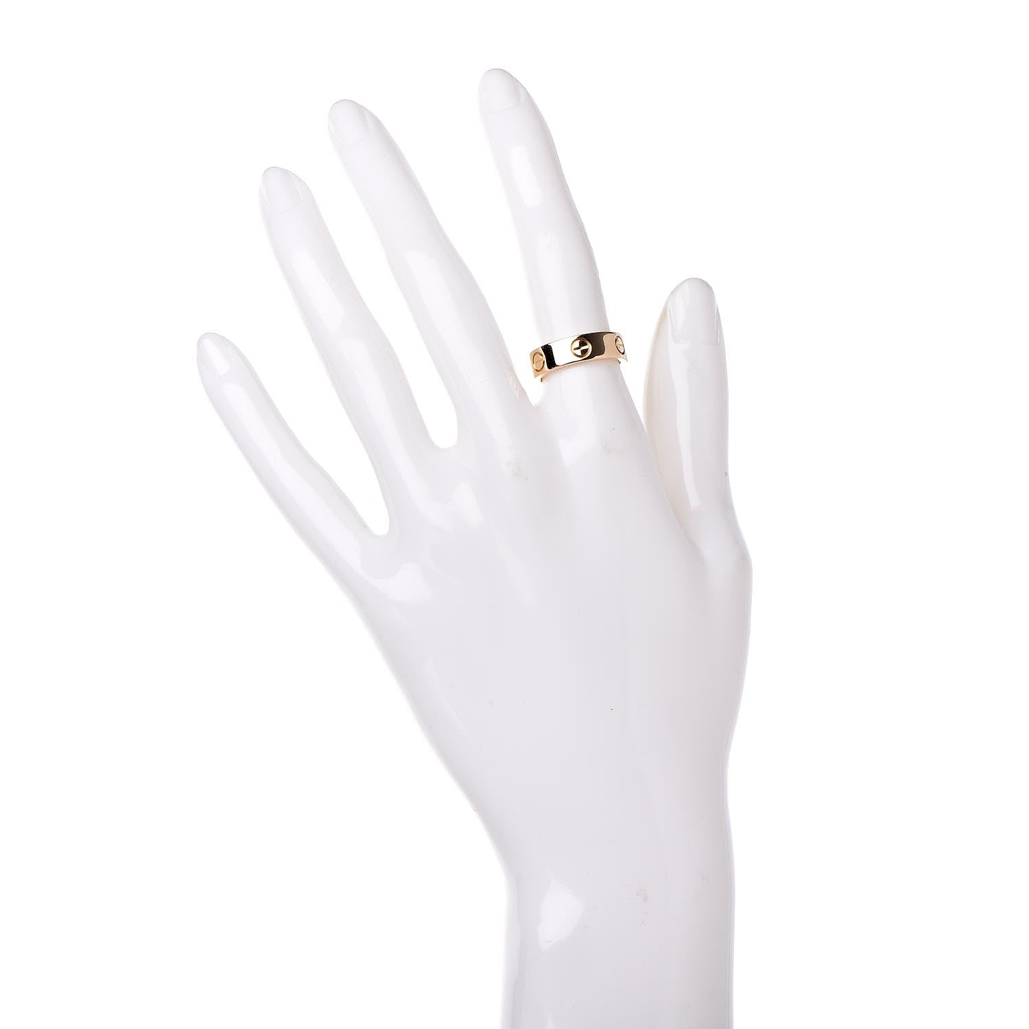 Cartier 18K Yellow Gold 5.5mm LOVE Ring 50 5.25 2 of 4