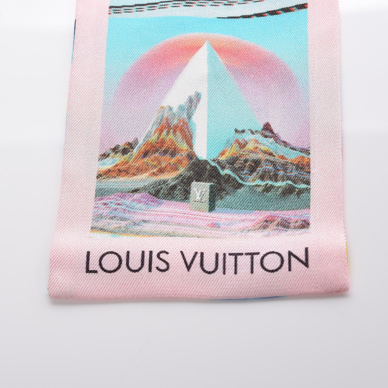 Louis Vuitton Silk Splash Bandeau Pink 7 of 7