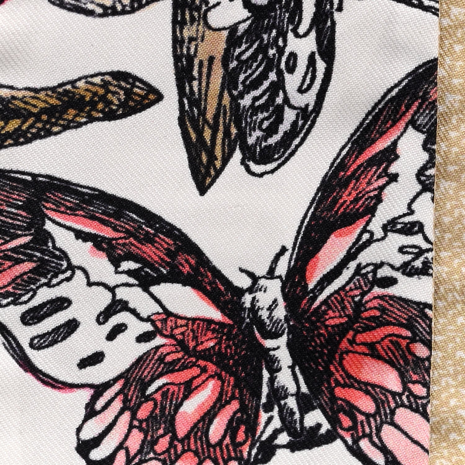 Christian Dior Silk Hibiscus Mitzah Scarf Multicolor 4 of 4
