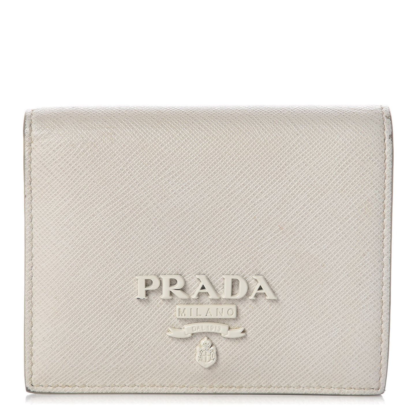 Saffiano Shine Monochrome Bi-Fold Wallet Talco