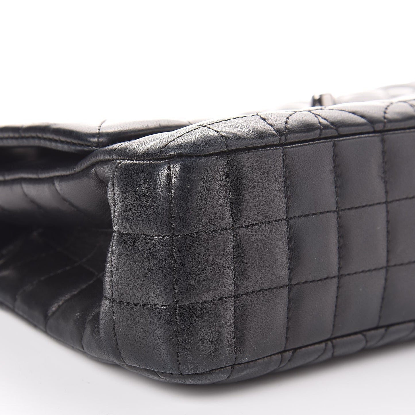 Lambskin Lady Graphic Flap Black