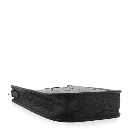 Hermes Taurillon Clemence Evelyne TPM Black 4 of 11
