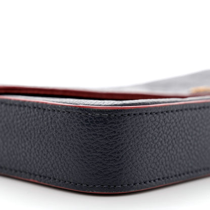 Louis Vuitton Empreinte Pochette Felicie Chain Wallet Marine Rouge 10 of 13
