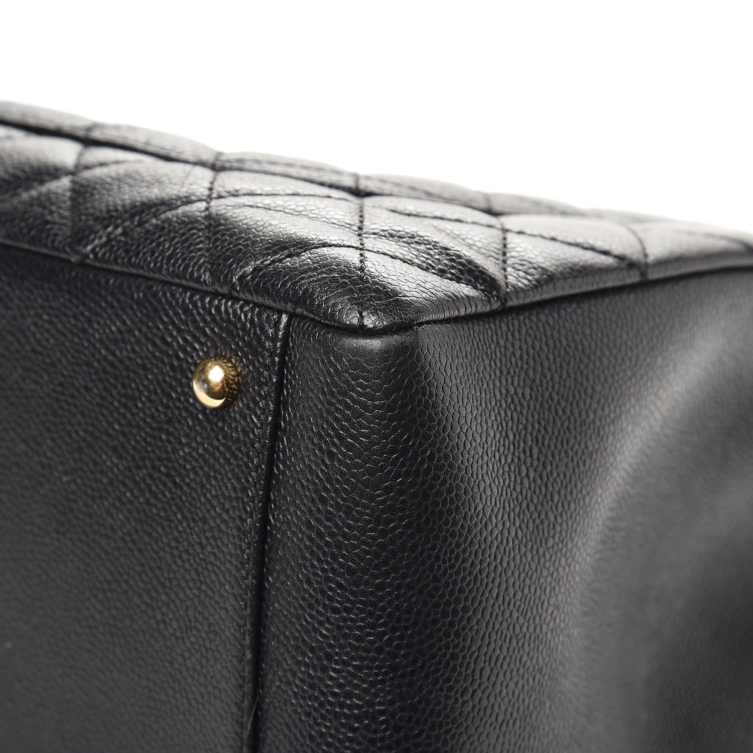 Chanel Caviar Quilted XL Grand Shopping Tote GST Black 11 of 11