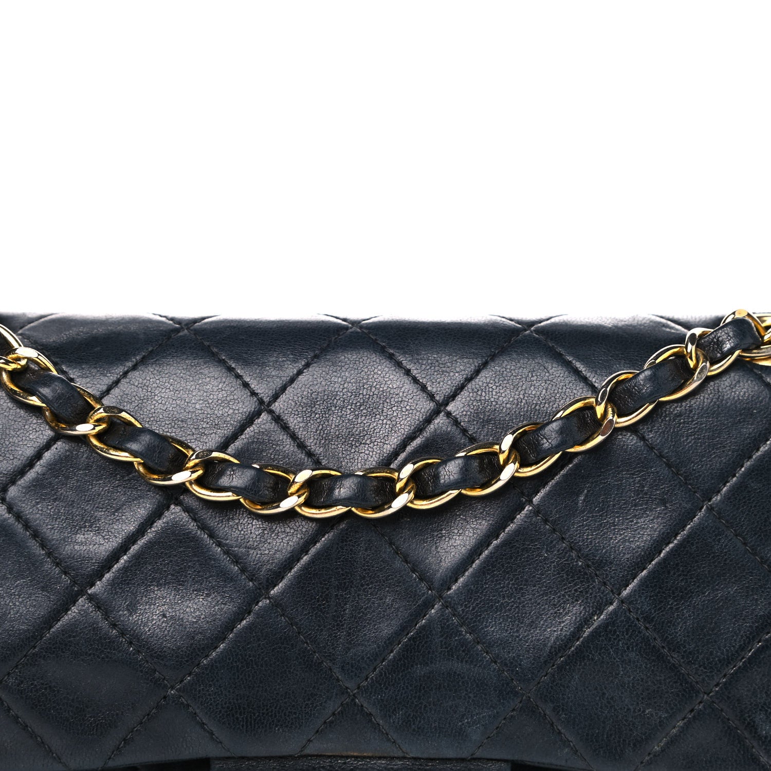 Chanel Lambskin Quilted Small Double Flap Black 15 of 25