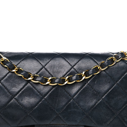 Chanel Lambskin Quilted Small Double Flap Black 15 of 25