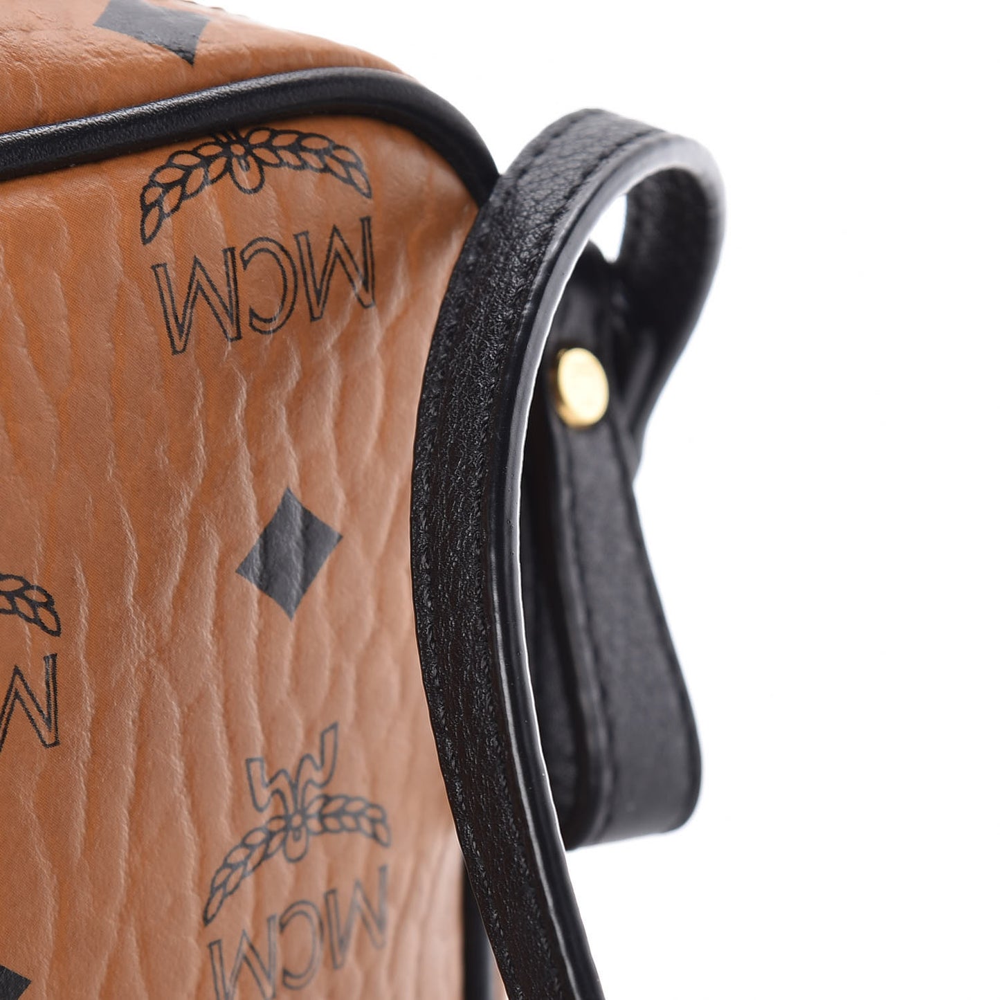 Visetos Small Crossbody Bag Cognac Black