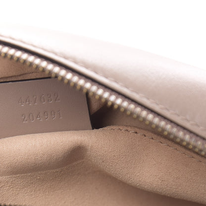 Gucci Calfskin Matelasse Small GG Marmont Chain Shoulder Bag Porcelain Rose 7 of 12