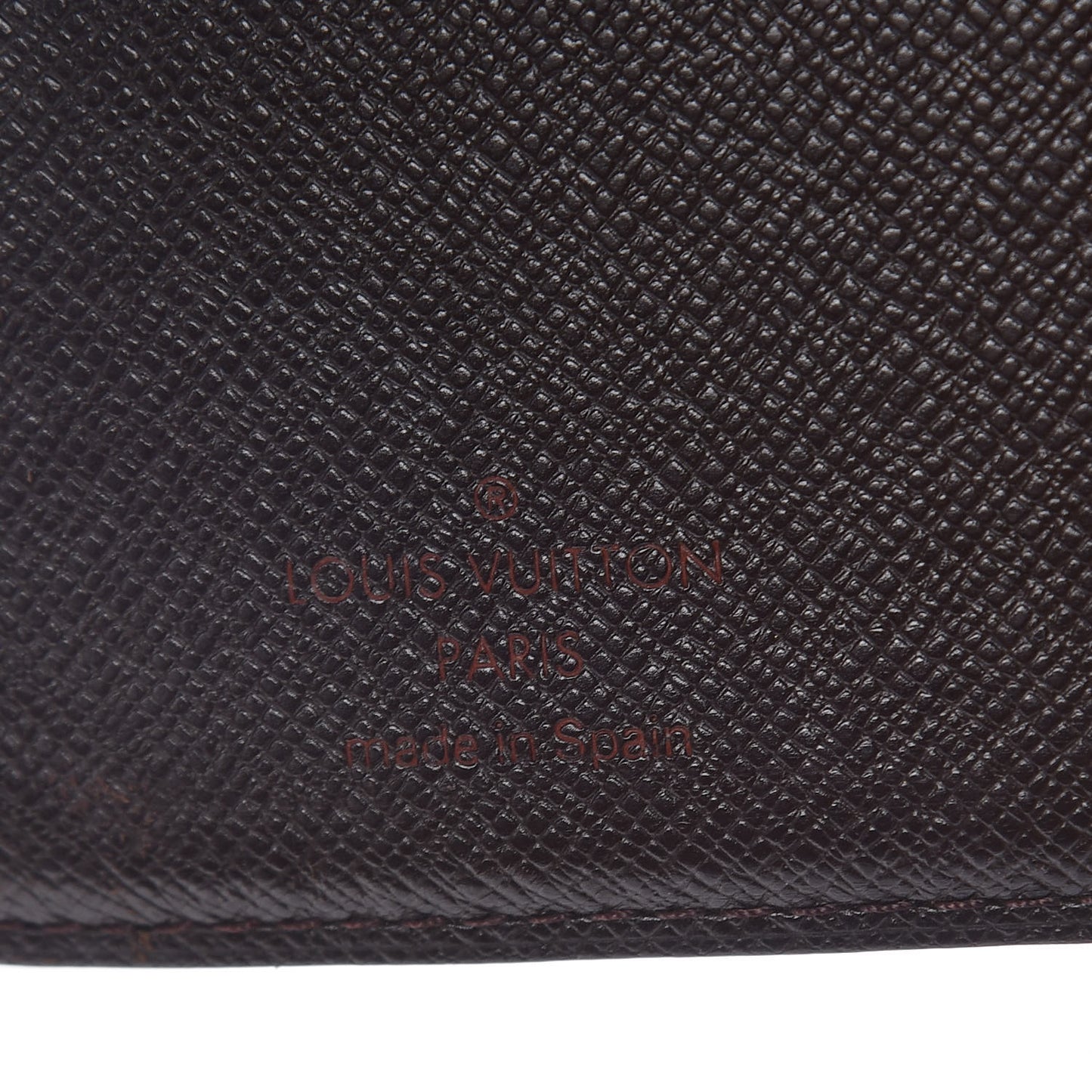 Damier Ebene Small Ring Agenda Cover