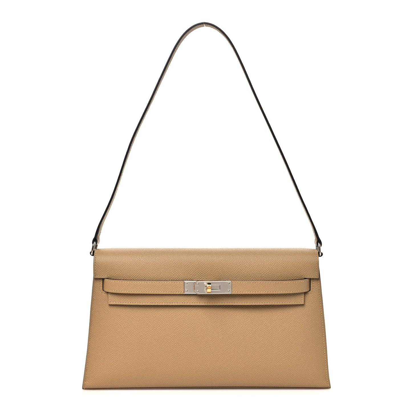 Madame Calfskin Kelly Elan Poussiere