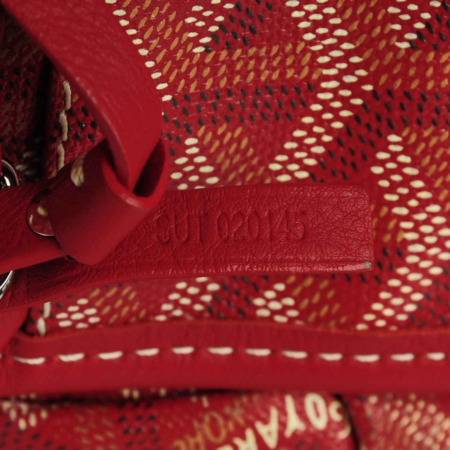 Goyard Goyardine Saint Louis GM Red 8 of 9