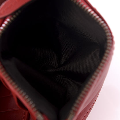 Gucci Calfskin Matelasse GG Marmont Wallet Hibiscus Red 5 of 9