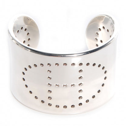 Hermes Sterling Silver Eclipse Cuff Large 1 of 5