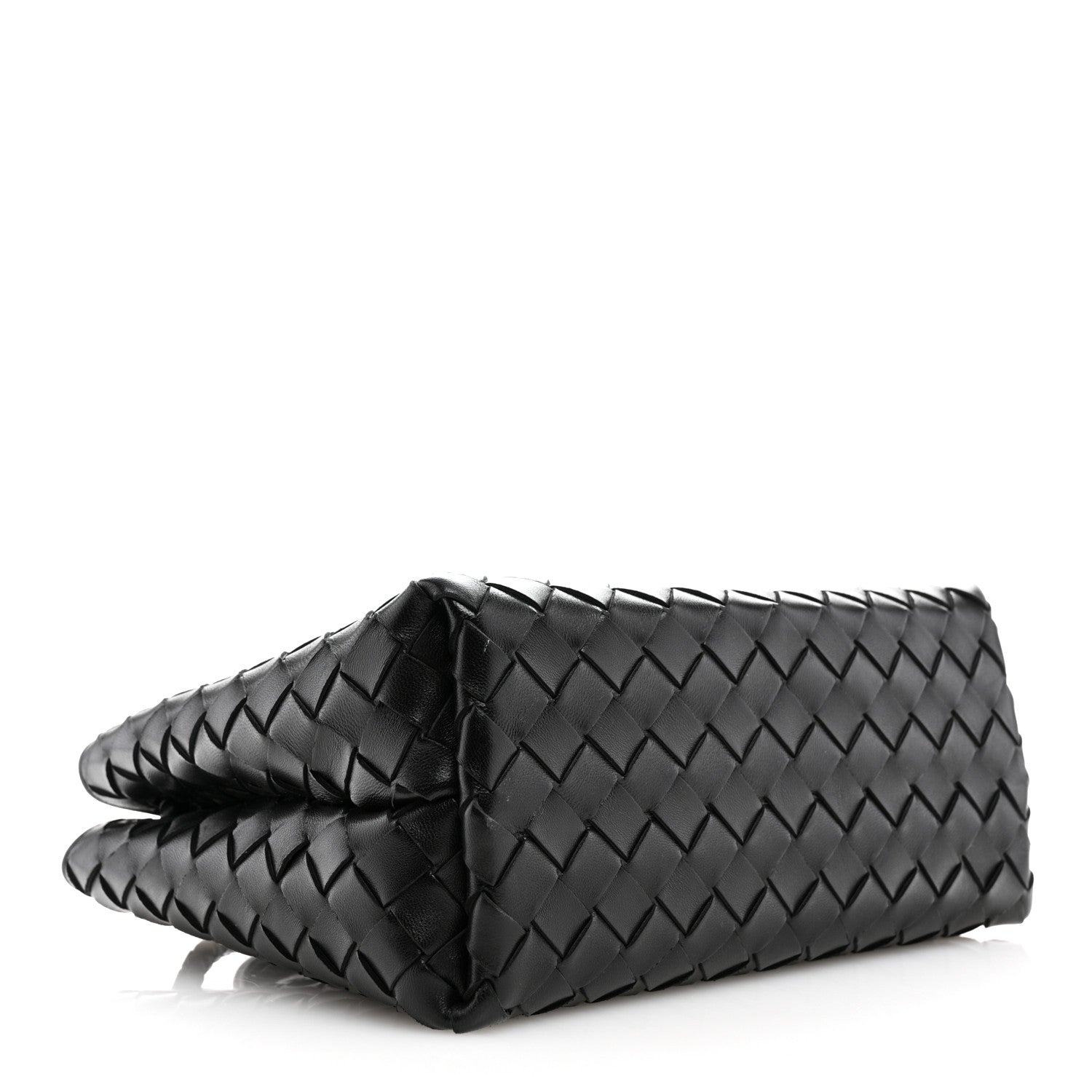 Bottega Veneta Nappa Intrecciato Small Andiamo Shoulder Bag Black 4 of 10