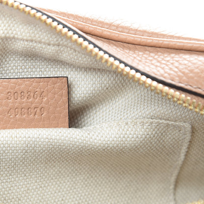 Gucci Pebbled Calfskin Small Soho Disco Bag Rose Beige 7 of 14