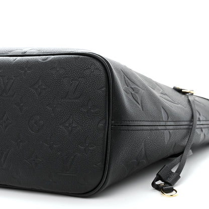 Louis Vuitton Empreinte Monogram Giant Neverfull MM Black 11 of 11