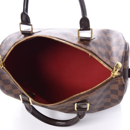 Louis Vuitton Damier Ebene Speedy Bandouliere 30 5 of 9