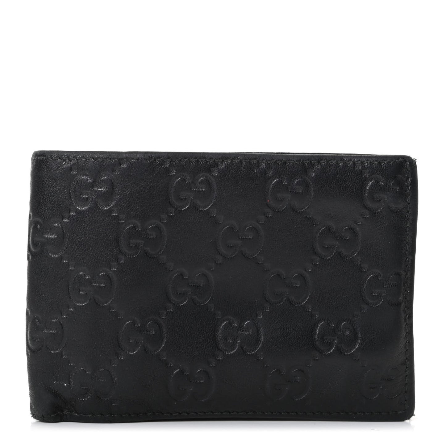 Guccissima Bi-Fold Wallet Black