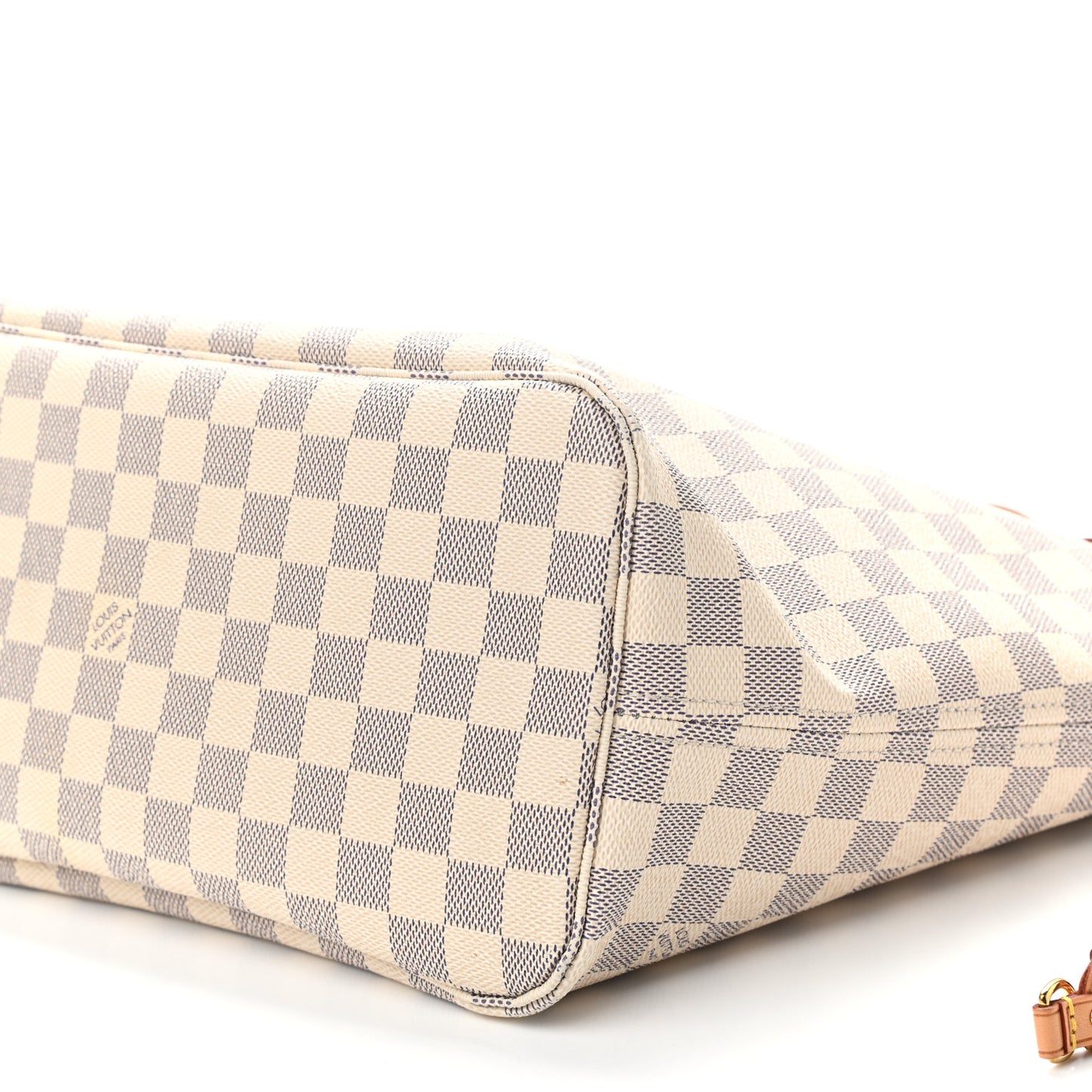 Damier Azur Neo Neverfull MM Rose Ballerine