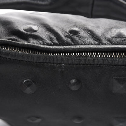 Bottega Veneta Nappa Studded Medium Veneta Hobo Black 14 of 19