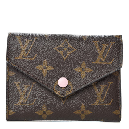 Louis Vuitton Monogram Victorine Wallet Rose Ballerine 1 of 8