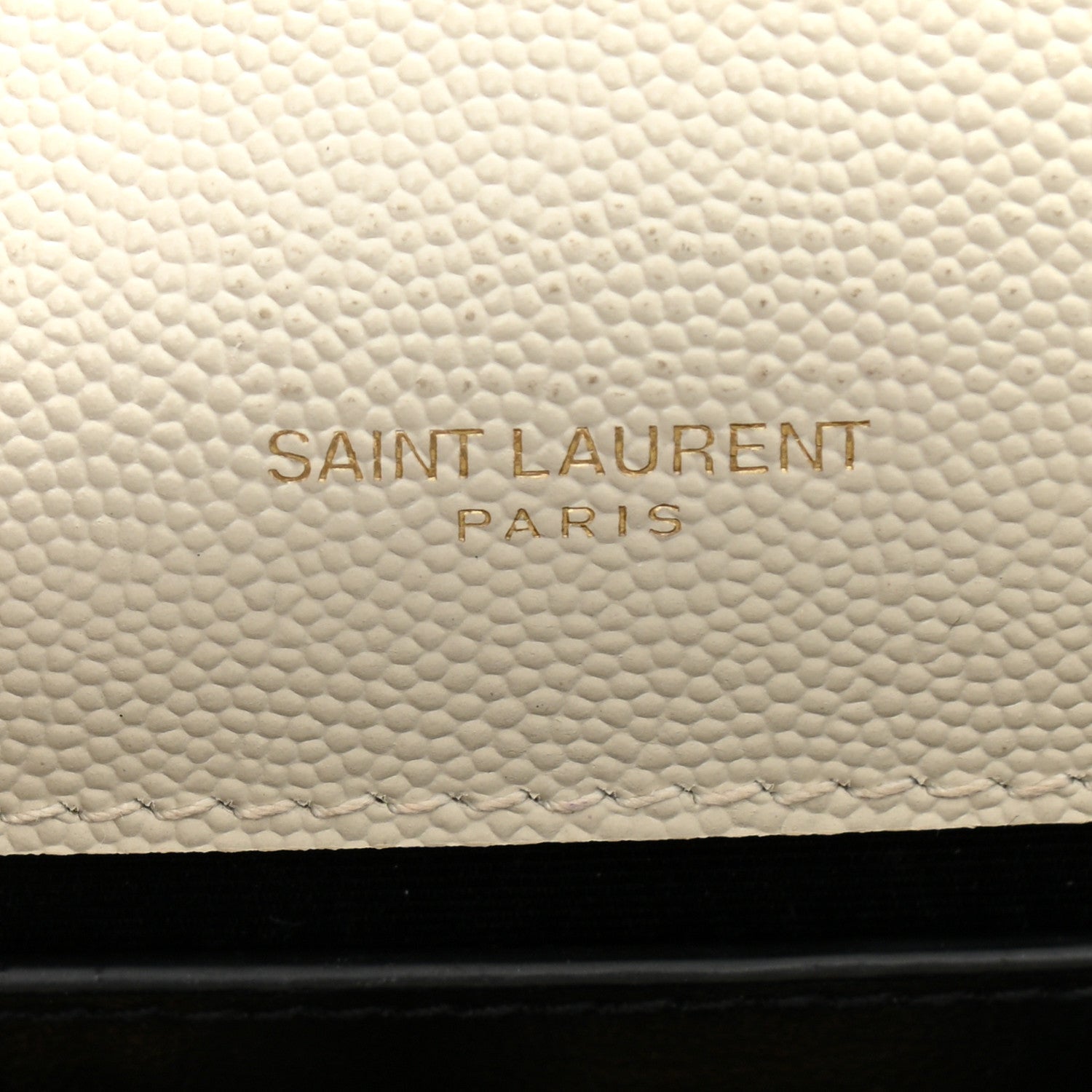 Saint Laurent Grain De Poudre Small Classic Monogram Kate Tassel Satchel Crema Soft 5 of 12