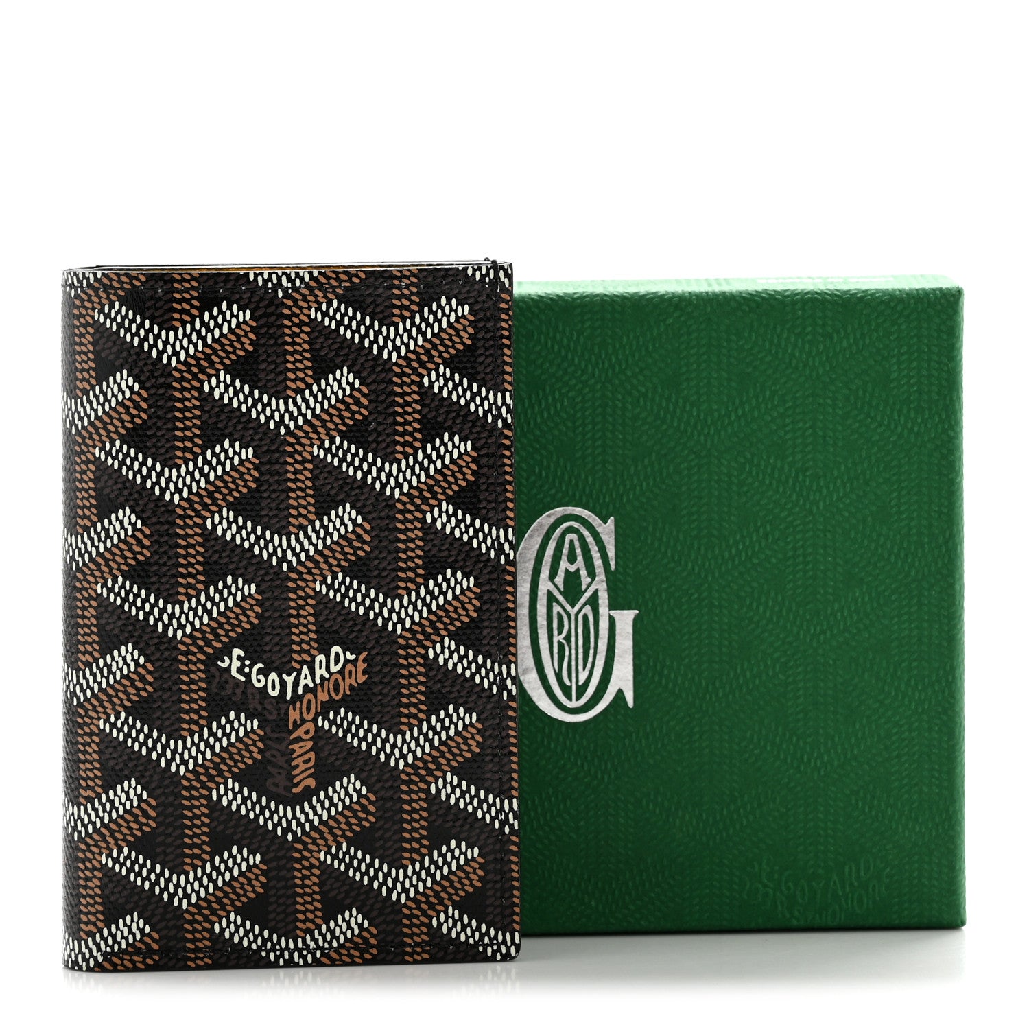Goyard Goyardine Saint Pierre Card Holder Black 8 of 8