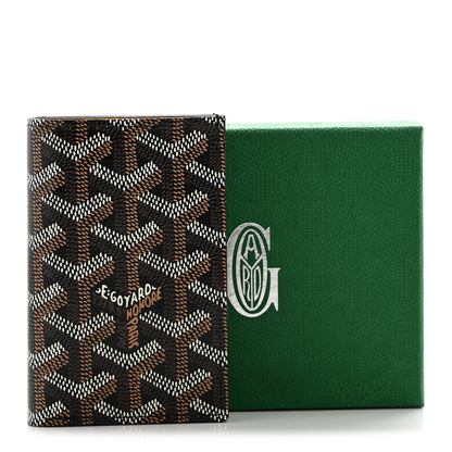 Goyard Goyardine Saint Pierre Card Holder Black 8 of 8