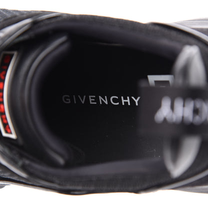 Givenchy Calfskin Neoprene Jaw Low Sneakers 41 Black 7 of 8