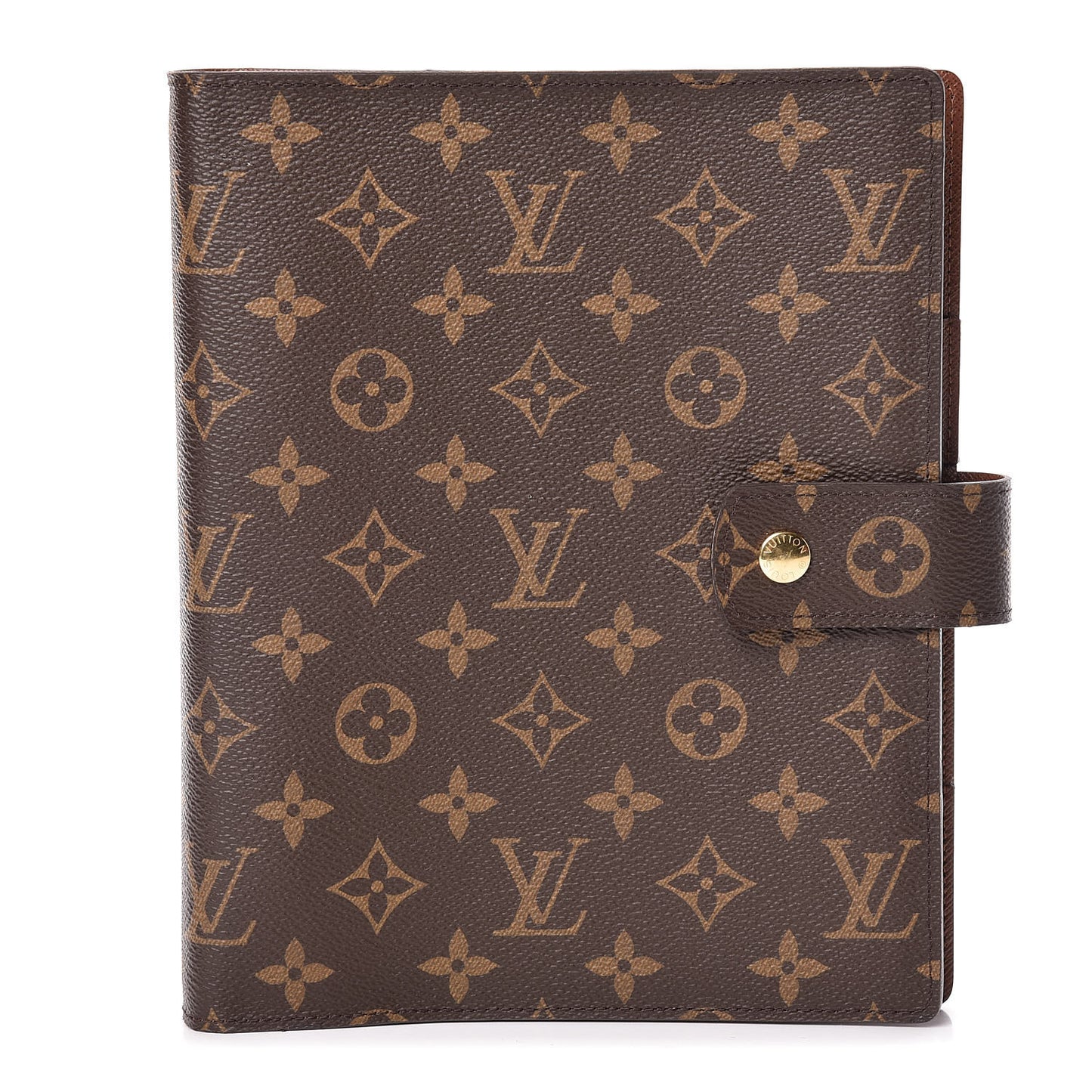 Monogram Large Ring Agenda Cover