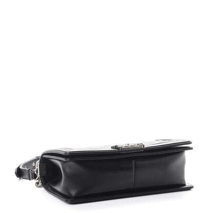Chanel Lambskin Quilted Medium Boy Flap Black 4 of 8