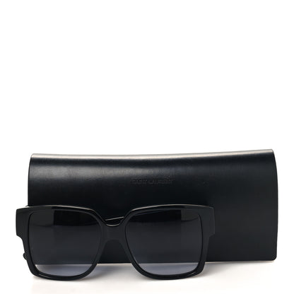 Saint Laurent Square SL M9 Sunglasses Black 8 of 8