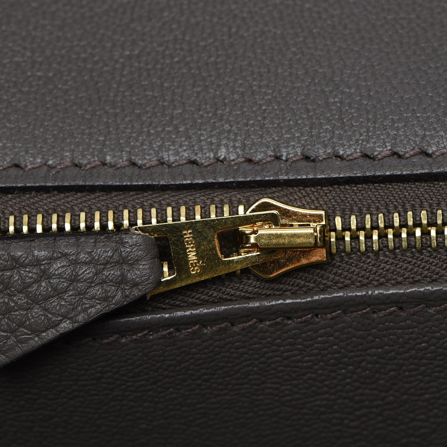 Hermes Taurillon Clemence Birkin 35 Etain 20 of 29